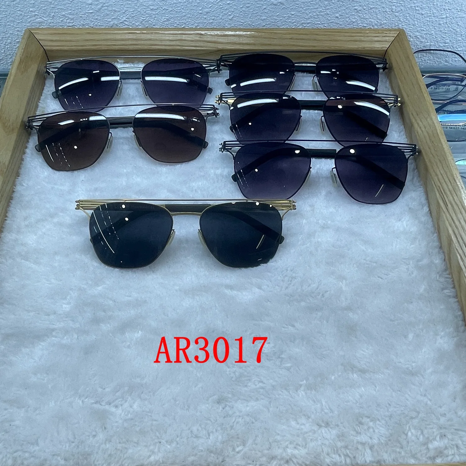 style sunglasses Ultra-light steel sheet elastic legs without screws BERLIN designed for men and women Sunglasses Shadow