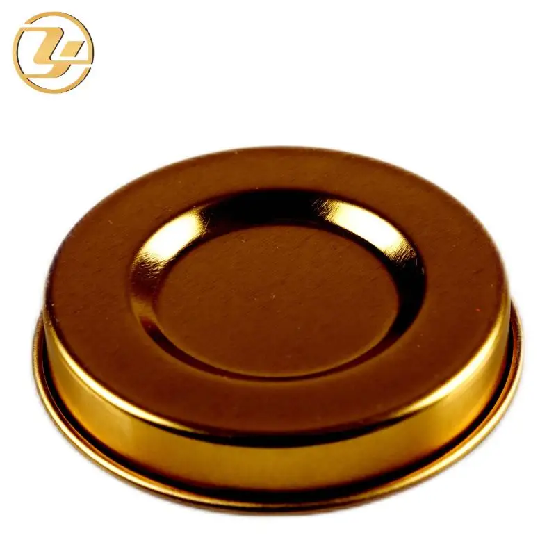 Factory direct sale 67mm tinplate lid for paper tube packaging
