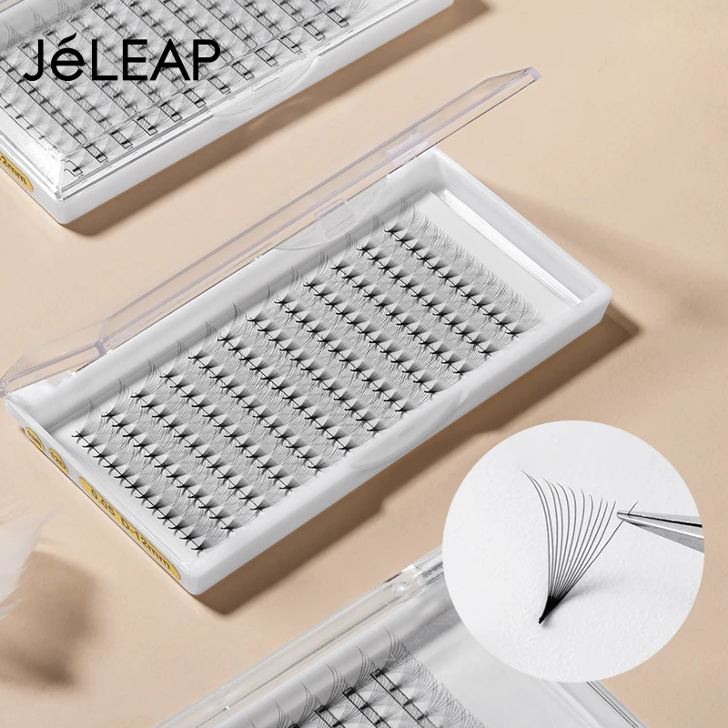 Jeleap дешево Бесплатная веганских материалов 12D ресницы оптовая торговля СТМ Поддельные синтетических ресниц для наращивания Европы с изображением британского и американского салон красоты