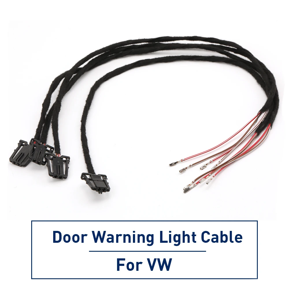 Germany Made Door Warning Light Cable Harness Plug For VW Passat B6 B7 CC Golf 5 6 MK6 7 MK7 Eos Tiguan 3AD 947 411