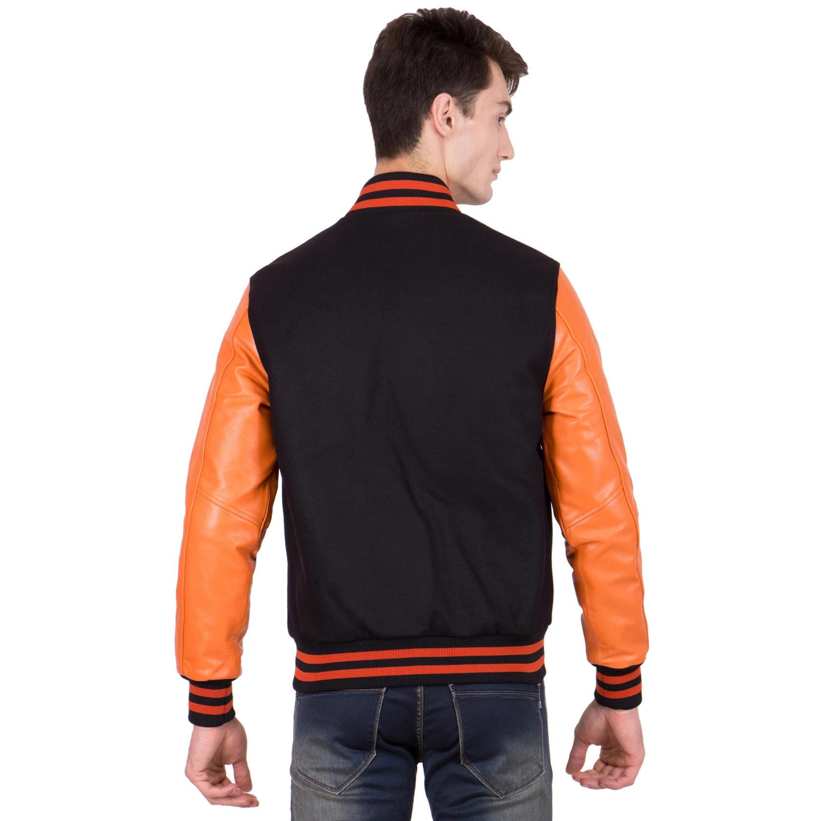 dd50 Cheap Price Wholesale Customized High Quality Men Varsity Jacket With Full Sleeves