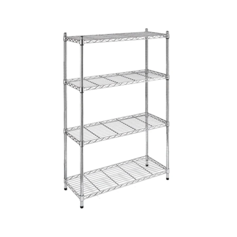 Supermarket chrome wire shelves Promotion Table Supermarket Shelves Metal Hanger Display Racks For Sale