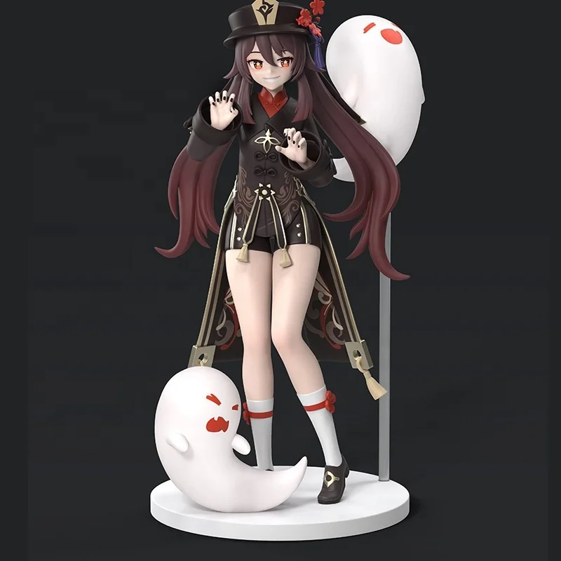 Hot selling products Toy Figure Statues Genshin Impact HuTao exquisite Game Derivatives Action Figures