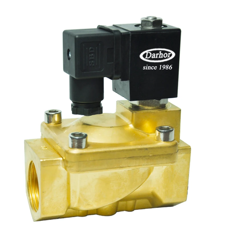 DARHOR DHD31 electromagnetic solenoid valve water air gas 24v 12v magnetic
