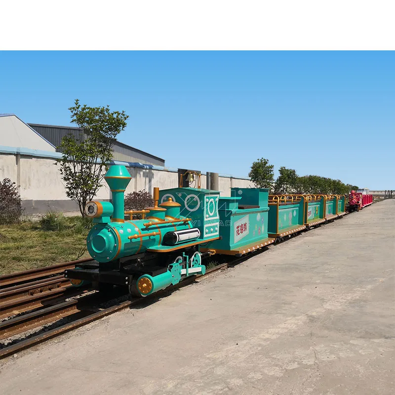 SanChuan Top Sale Battery Kids Mini Train Animal Electric Amusement Indoor Park Train