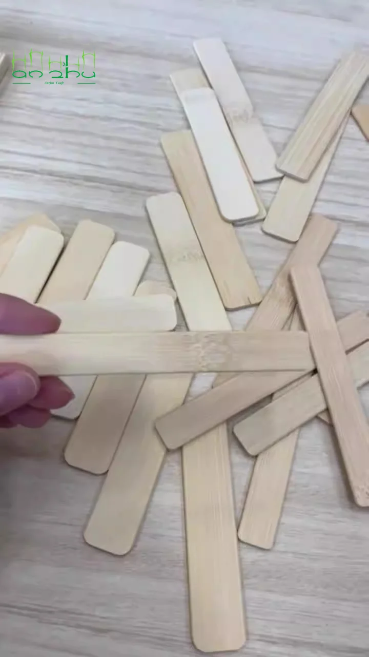 Натуральная береза с логотипом на заказ magnum круглым прямым краем деревянным палочка для мороженого палочке