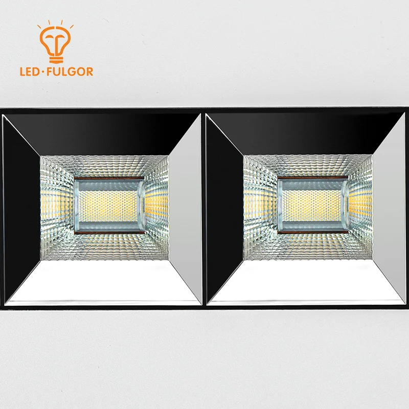 DALI Dimming 600x300 Recessed Mounted 36/48W led panel light 100-277V square led ceiling panel light