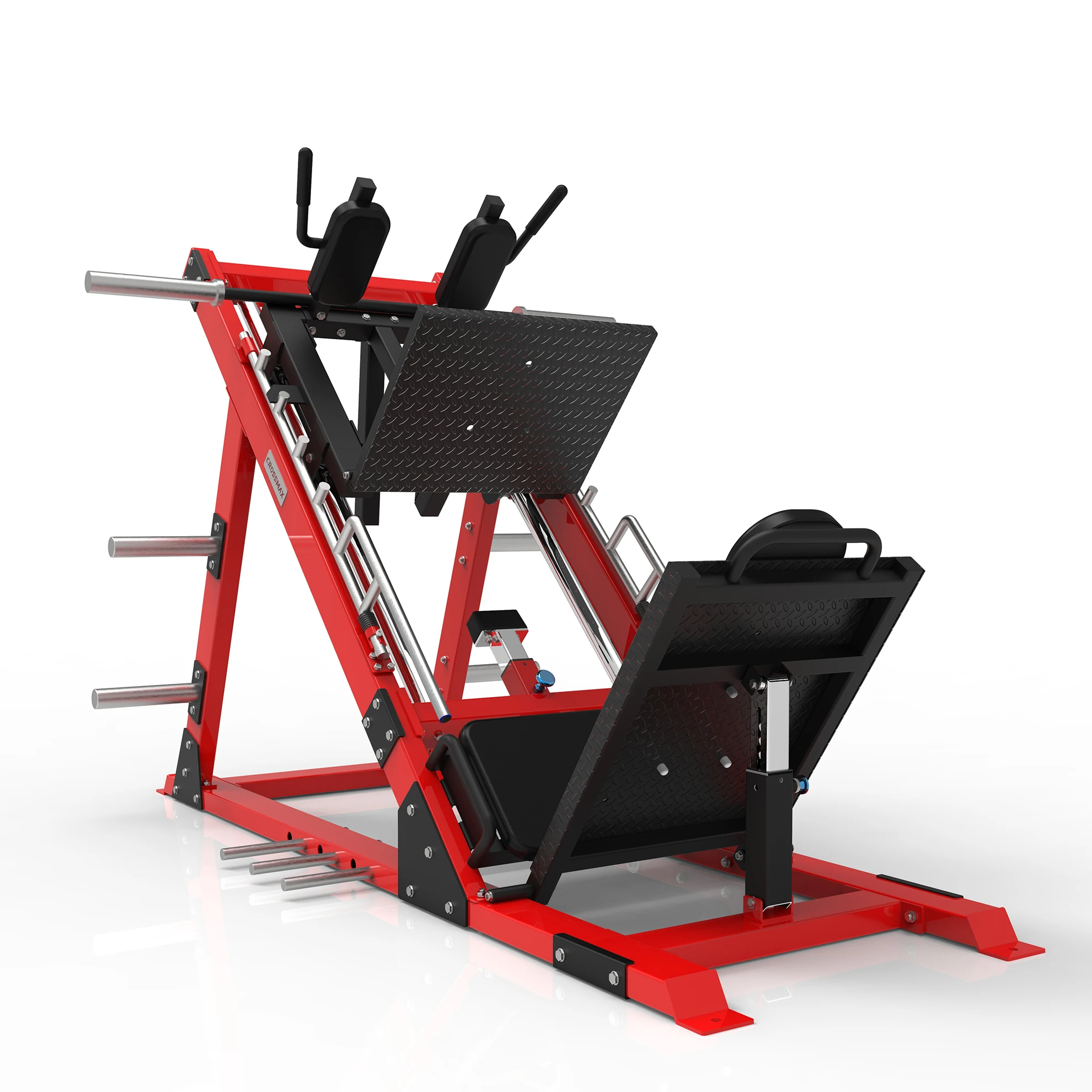 Commercial Use Strength High-Density Power Rack Gym Fitness Equipment 45 degree Leg Press Machine/Hack Squat Machine