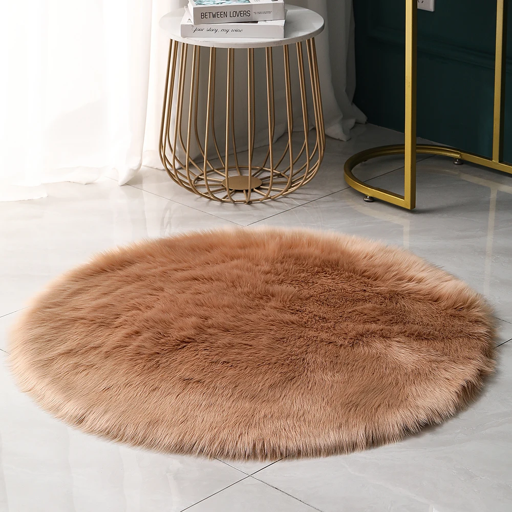 Fluffy mats floor carpet rugs living room bedroom area rug fluffy rugs plush shaggy faux fur carpet for wedding