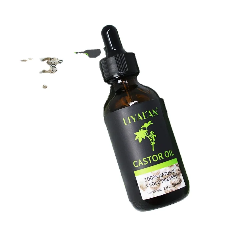 Лидер продаж, шампунь для ухода за волосами и губами в салоне парикмахерской, 100% натуральное органическое касторовое масло