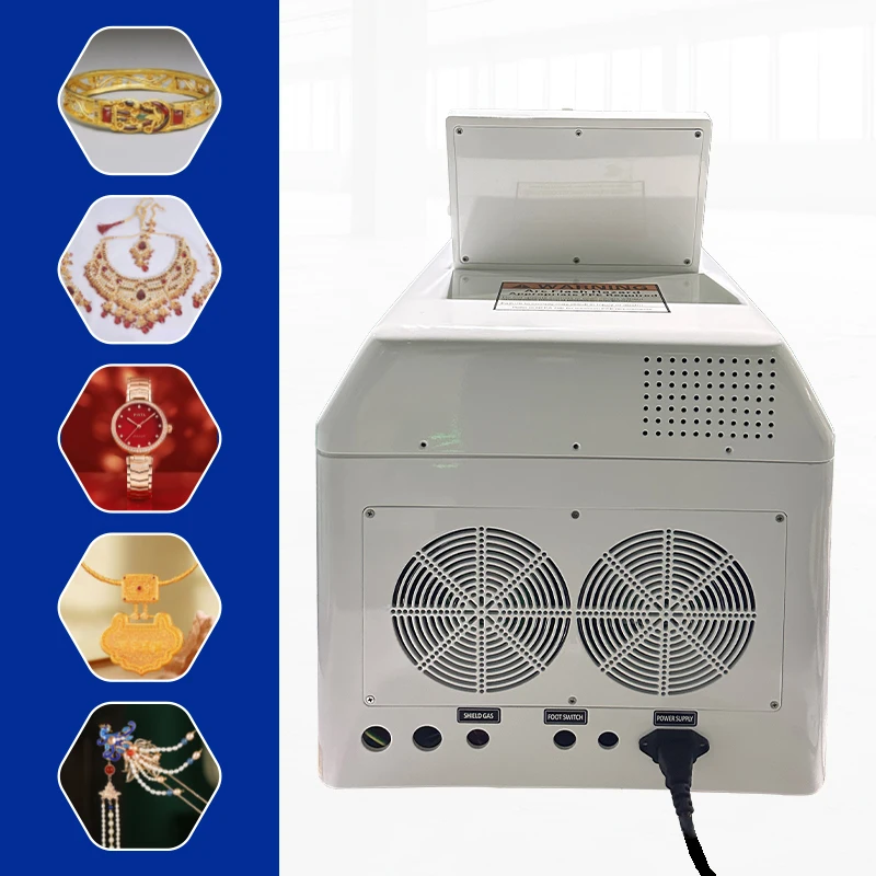 150w YAG Laser Spot Soldering Machine Jewelry laser welding machine for Gold and Silver