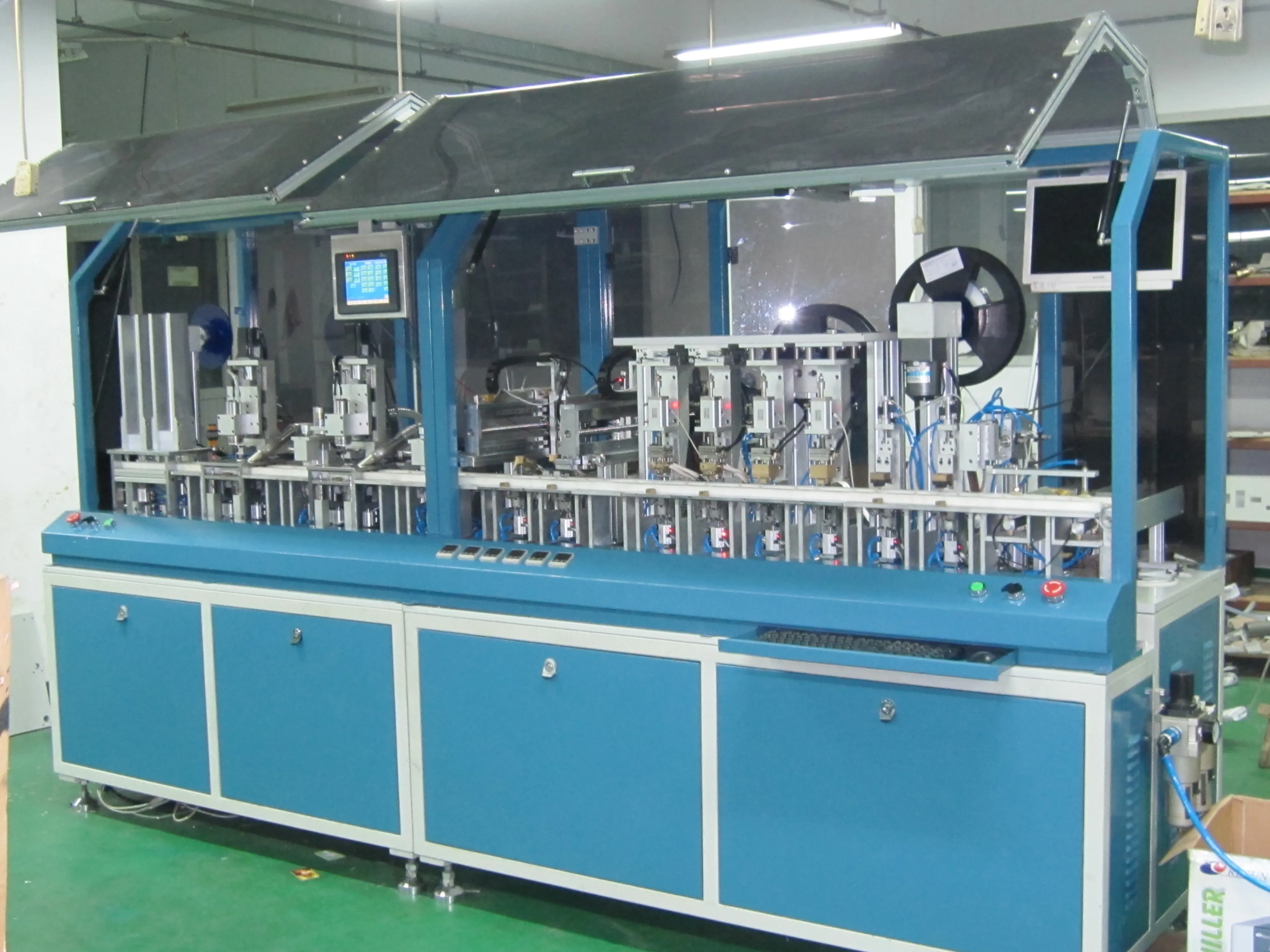 SMDIM-4500 Full Automatic Multifunction SIM Card Making Milling And Chip Implanting Machine