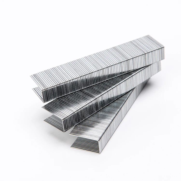 Galvanized Colored Nails 11.3mm Fine Wire 20Ga 1013J Staples Pneumatic Sofa Stapler Gun Nails 10j Series