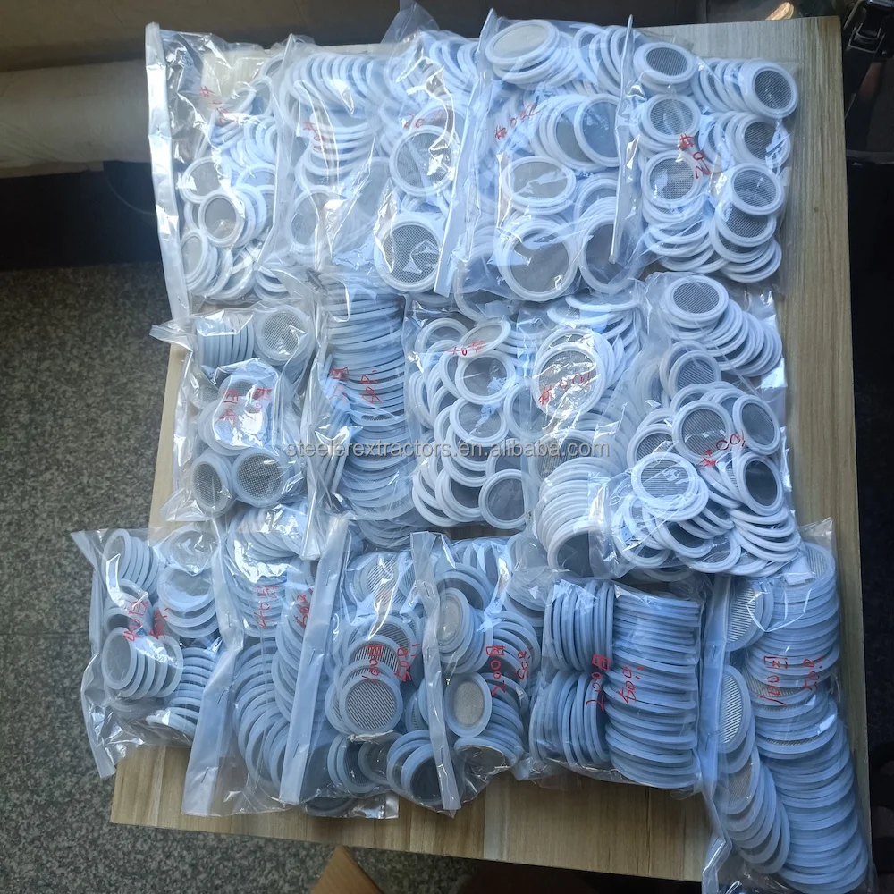 Sanitary Tri-Clamp Screen Mesh EPDM Silicone Gasket Filter Gasket