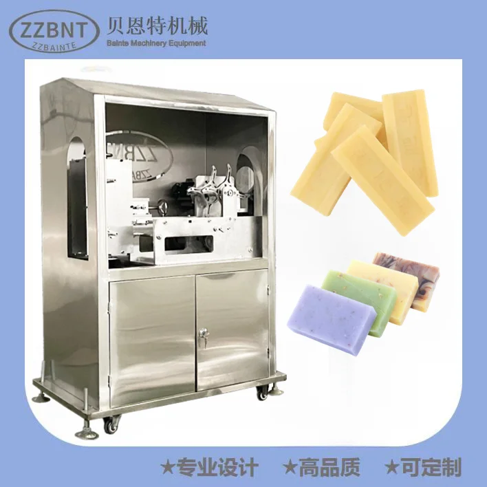 ZZBNT Professional Stainless Steel Cutter Logo Press Machine Soap Making Equipment with high quality Small Line Production