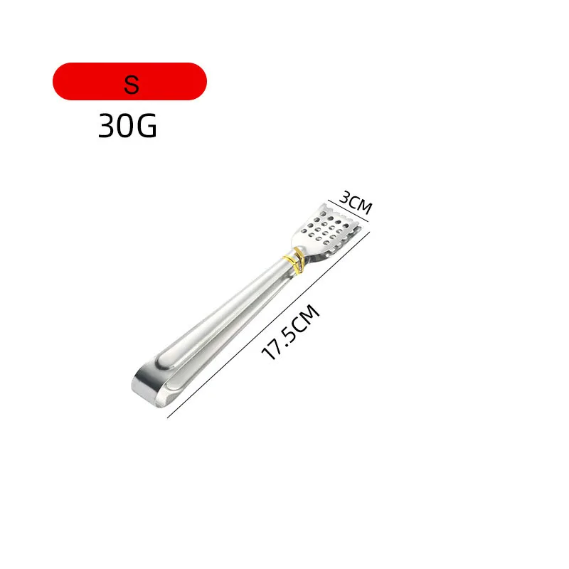 Korean Barbecue Bbq Clip Clamps Cooking Stainless Steel Frying Food Serving Tongs Bread Clip Food Ice Tongs Candy Buffet Tongs