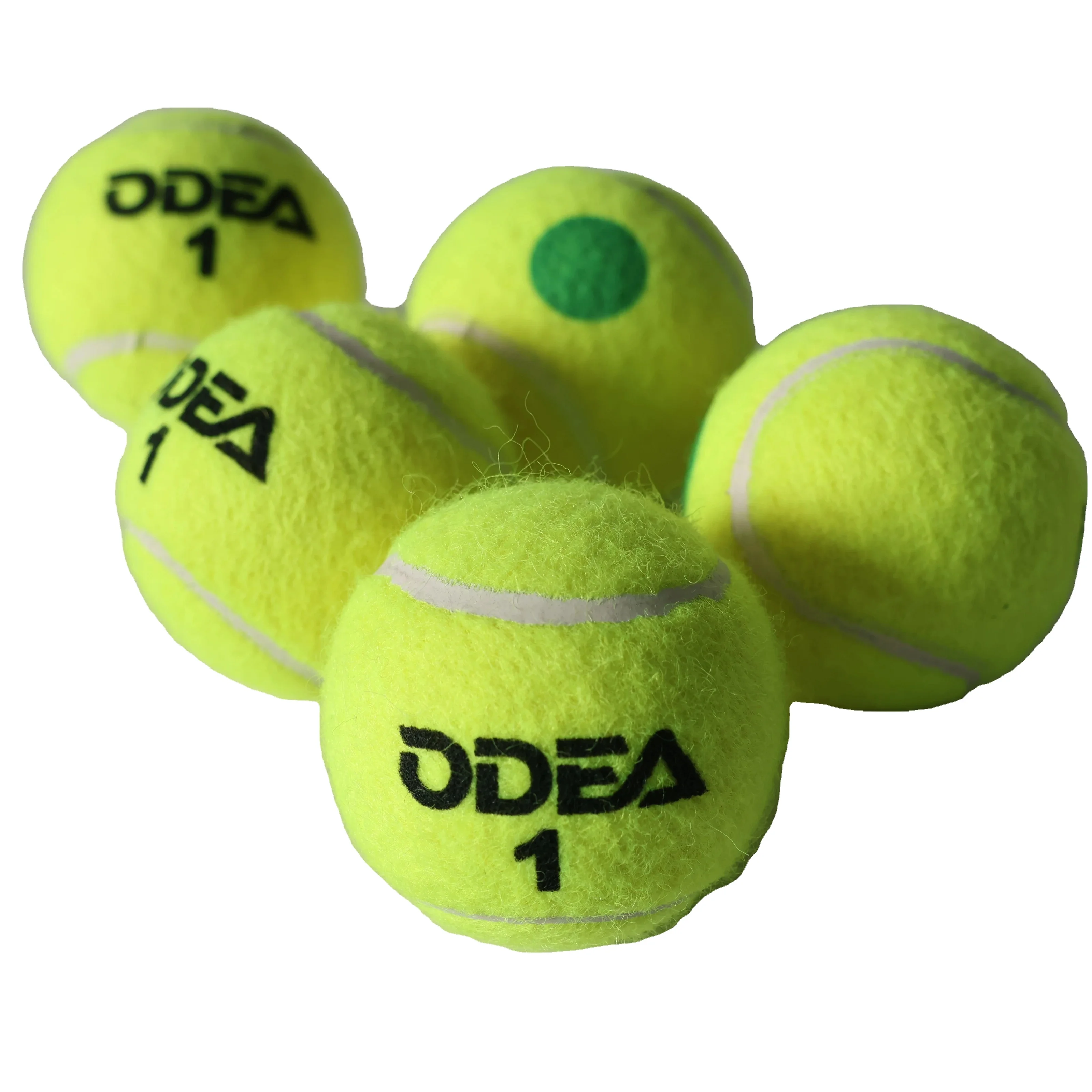 ITF ODEA Tennis Ball Factory Wholesale Good Quality Custom Service Training Usage Children Wool Rubber Natural Rubber