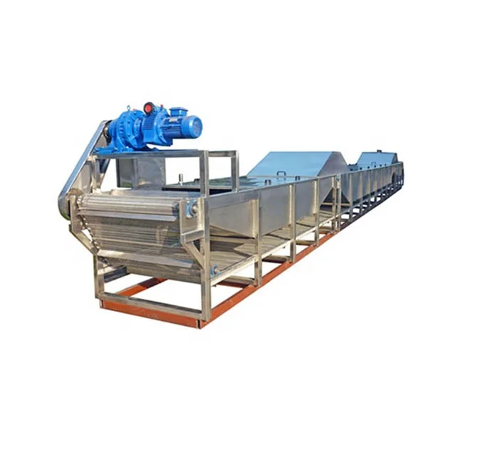 Водный погружной пастеризатор промышленного использования с охлаждающим туннелем