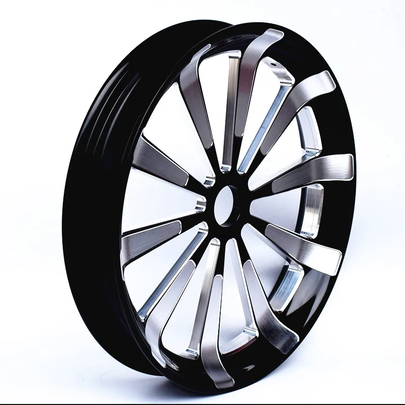 Chinese supplier for 21x3.5 forged black wheel motorcycle 21 rim