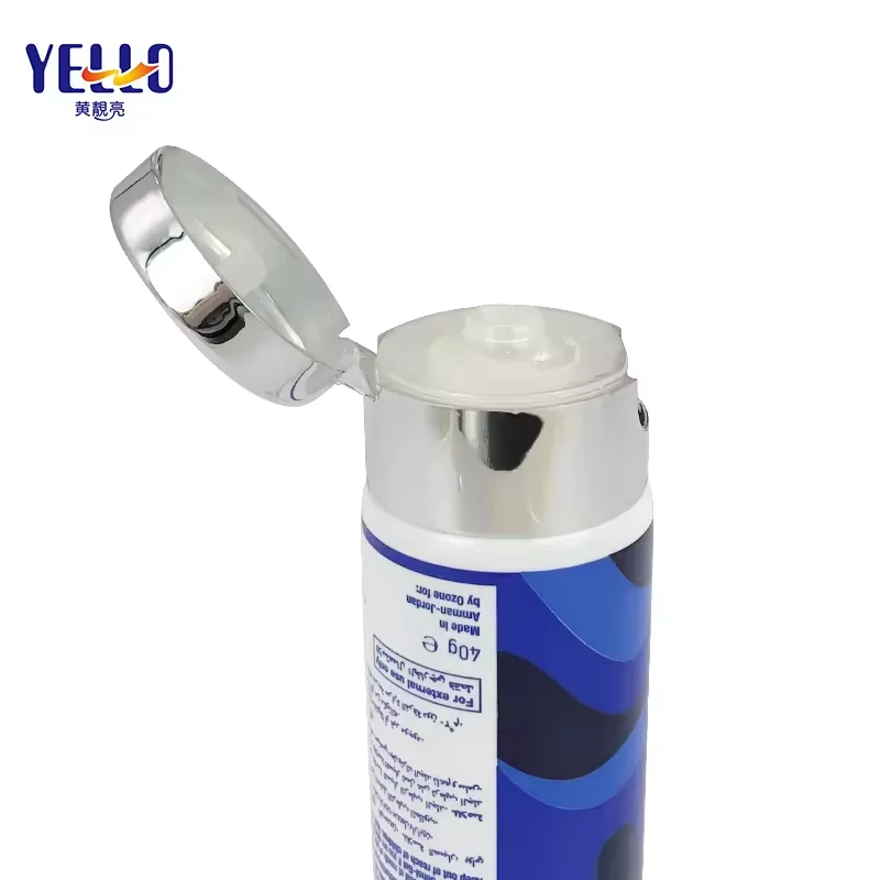 Oem Factory Price 30Ml 50Ml Support Customized Empty Cosmetic Packaging Tube With Flip Top