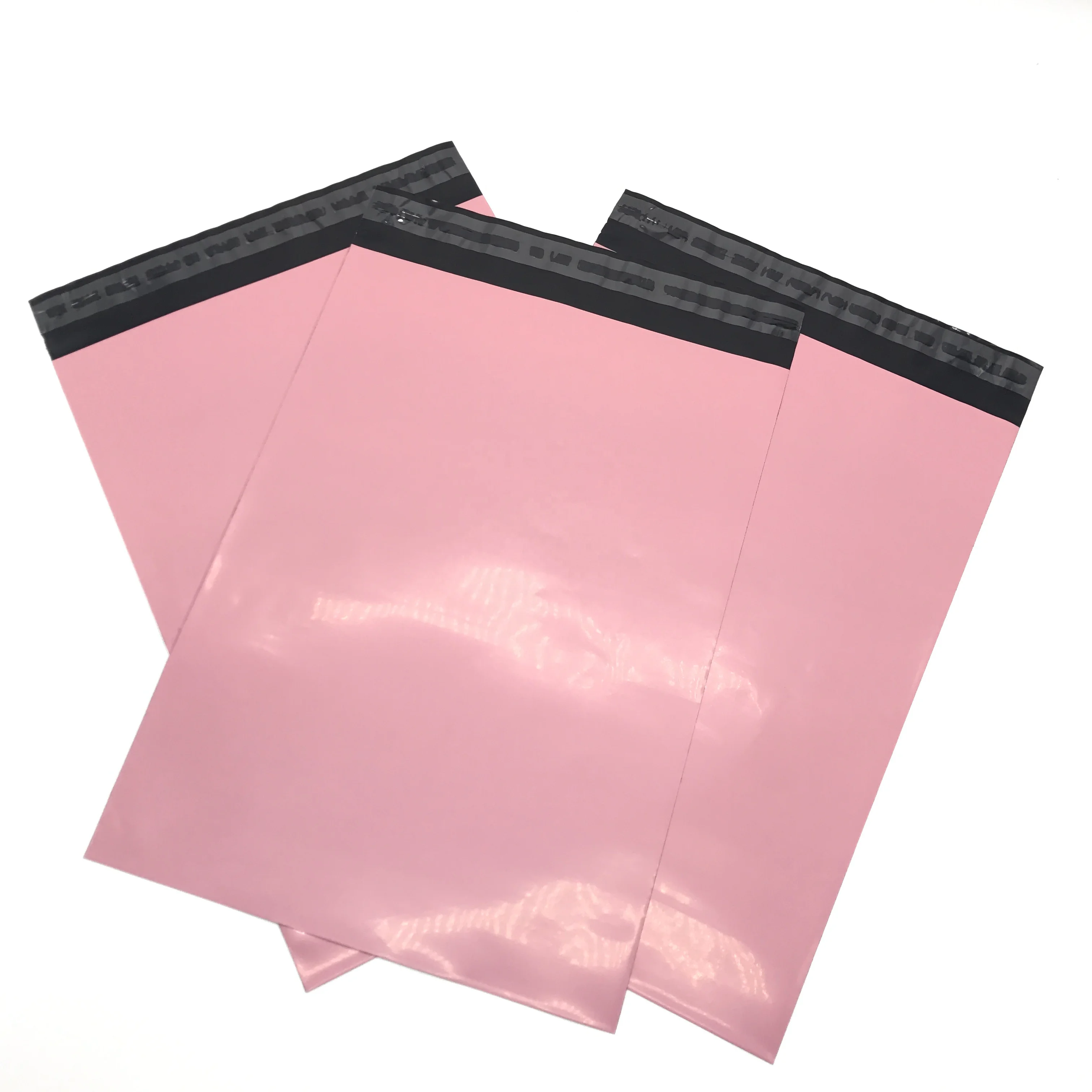 
Hot Sale Customized Biodegradable Packing Plastic Mailing Pink Shipping Envelope Mailing Bag 