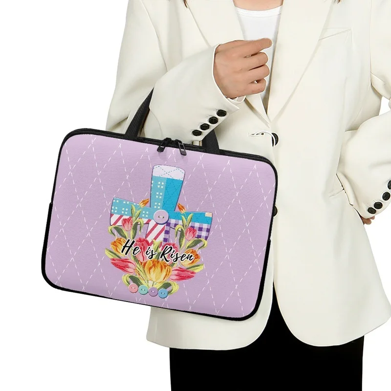 Customized Laptop Tote Bag Computer Business Office Work Shoulder Handbags Briefcase for Macbook Acer ASUS Lenovo Surface