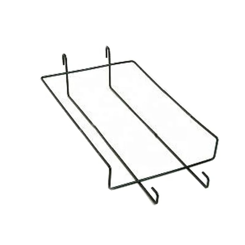 Wholesale Multifunctional Basket Display Shelf Storage Rack Metal Wire Wall Grid Panel For Clothing