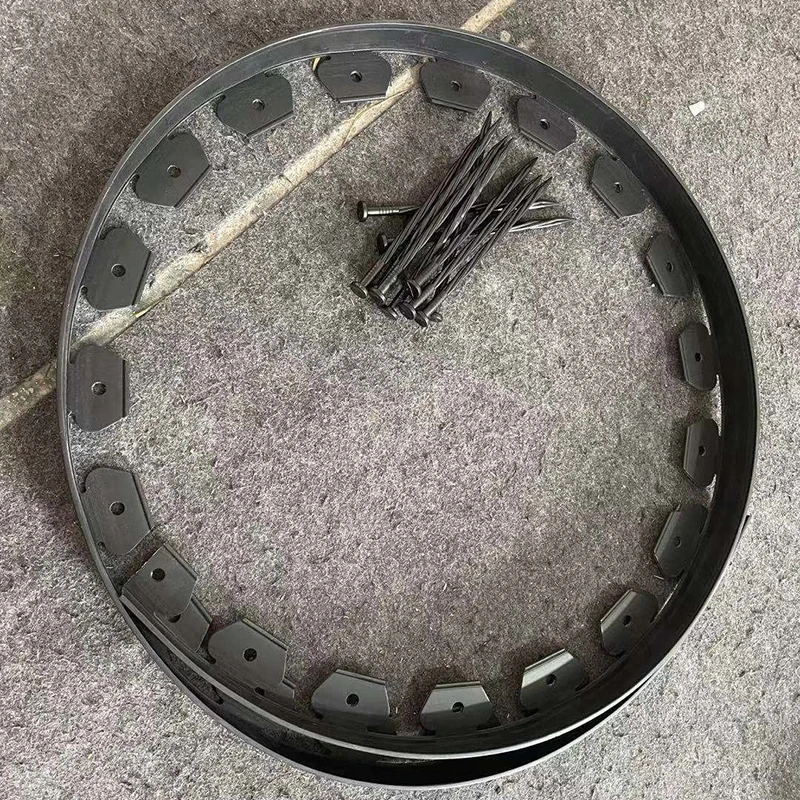 10m Plastic Lawn Garten Jardin Garden Grass Edge Edging Border Garden Fence Pvc Strip Privacy Screen Fence Plastic Pvc Coated