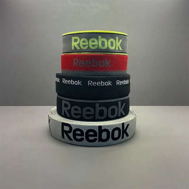 TUTON Customer Multicolor Silicon Printed Sustainable Polyester Elastic Webbing Band For Underwear Sportswear