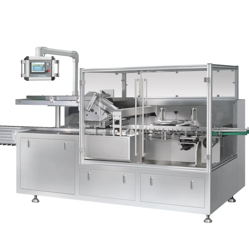 GMP long service life Automatic Horizontal Pharmaceutical Sheet Blister Cartoning Machine