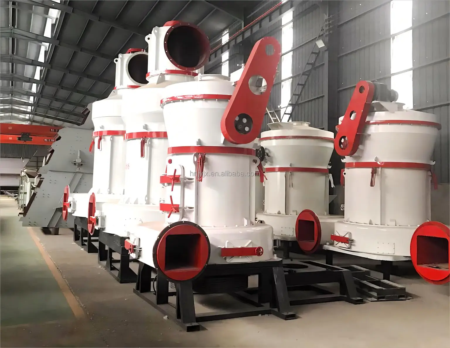 Gypsum Powder Processing Plant Raymond Roller Mill For Chalk And Limestone Powder Making