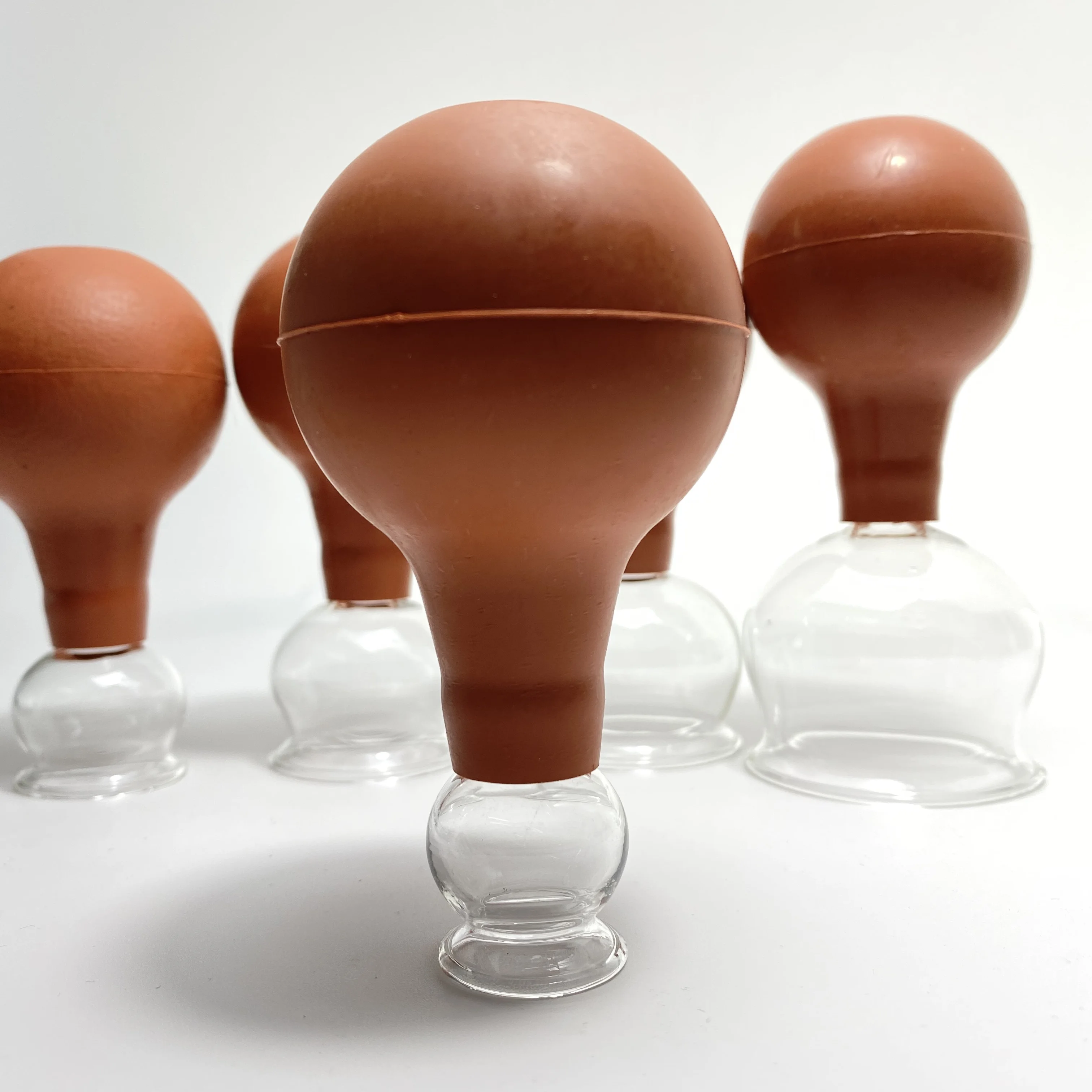 Hot Sale Traditional Chinese Medical Silicone Suction Massage Cupping set