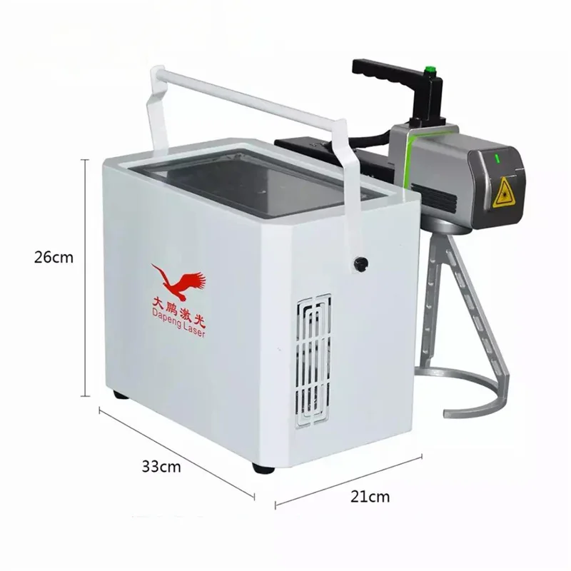 50W 30W 20W Portable Engraver Handheld Fiber Laser Marking Machine For Phone Case Ceramics Metal Plastic Marking Carving