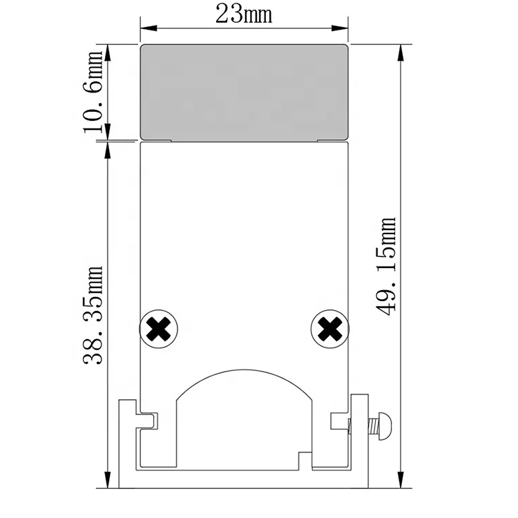 Modern Office Led Linear Lighting 1000mm LED Tube Aluminum Linear Light Led Lamp Hanging Pendant Led Strip