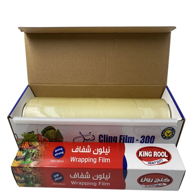 Best Quality Food Grade Plastic Wrap Pvc Cling Film For Food Grade For Food Packaging Catering