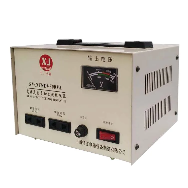 Factory directly 500VA 1000VA 2000VA 3000VA 5000VA 10KW 10000VA 15KVA 20KVA Single Phase Voltage Stabilizer for LED TV