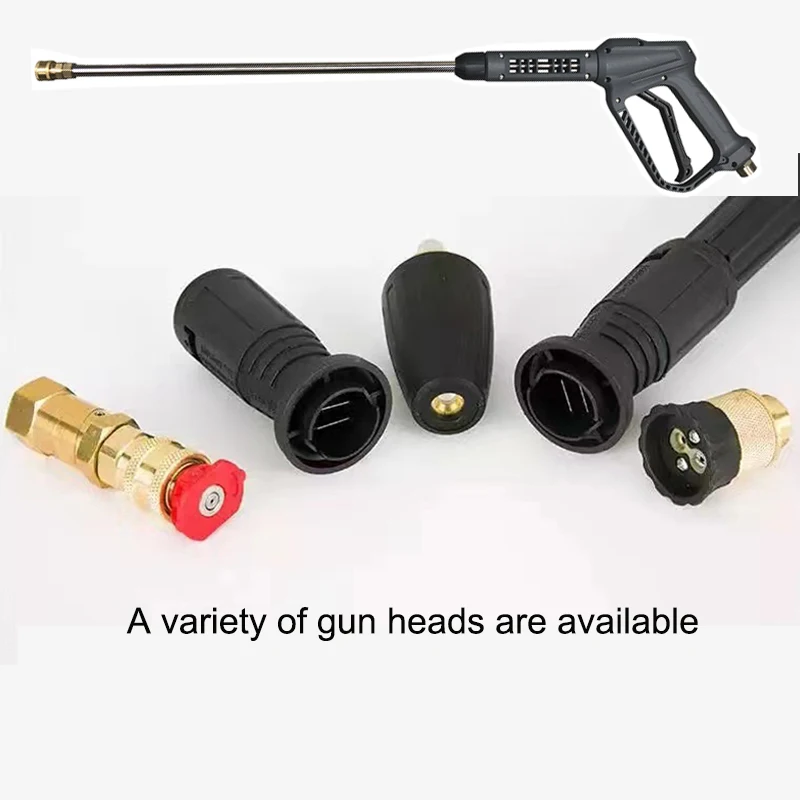 High pressure car wash gun free disassembly power less than 1000W foam gun bottle convenient storage high pressure spray gun