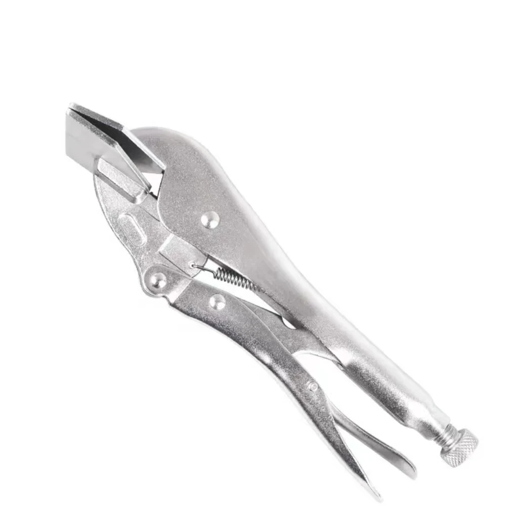 250mm 10in Wide flat jaw vice grip locking metal Welding Sheet Clamp pliers