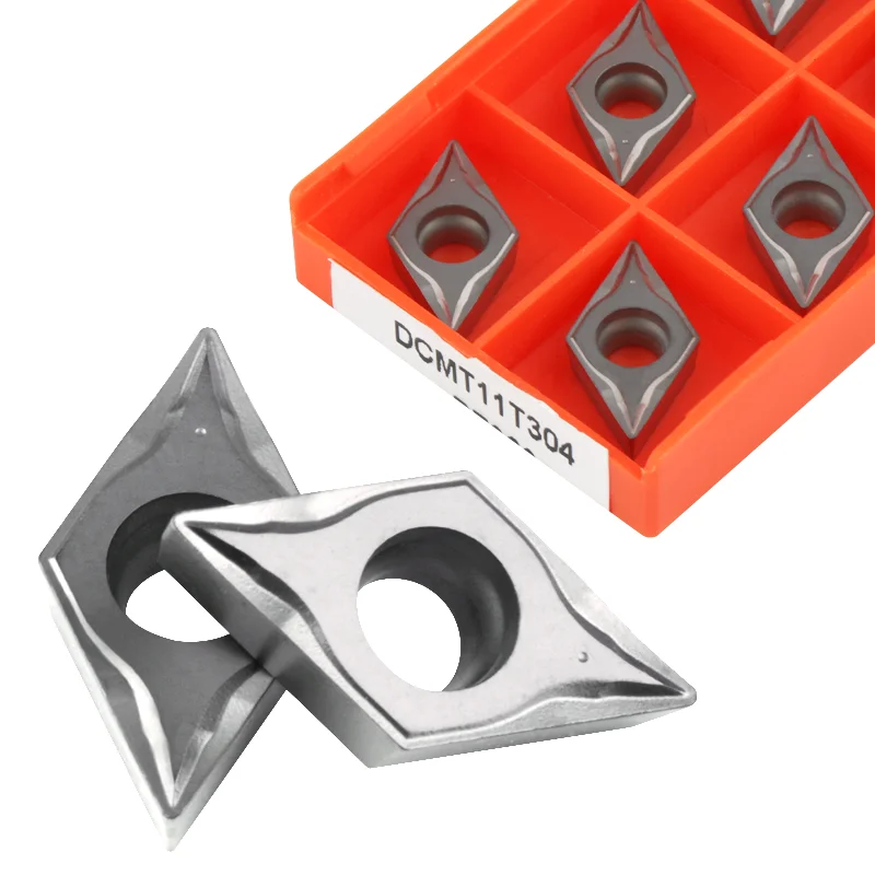 DCMT11T3** DCGT11T304M YL DM4 Horizontal Flat Bed CNC Lathe Tools High Precision Boring Bar Turning carbide inserts