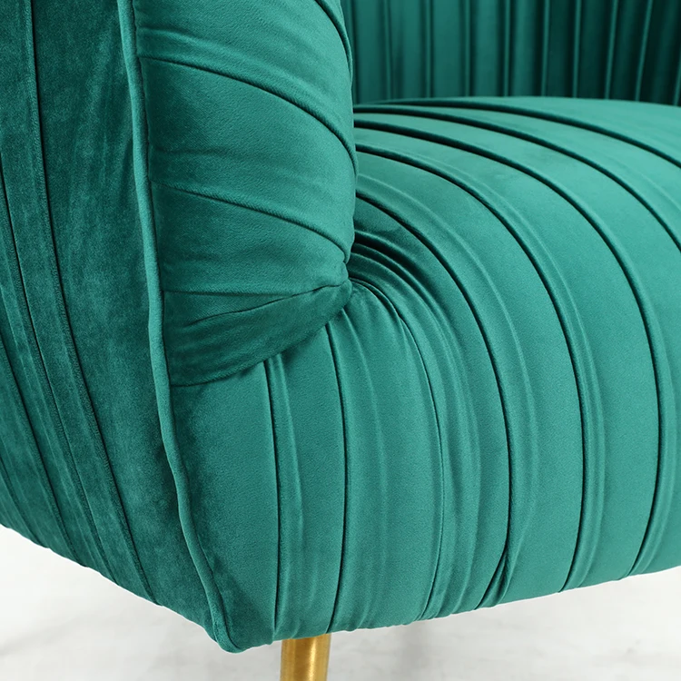 Бархатный стул с низкой спинкой, зеленый металлический свадебный стул с золотыми ножками