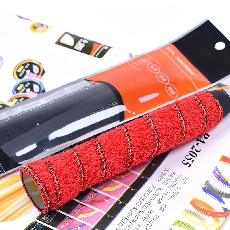 Soft Absorbent Handle Grip Racket Tape Cotton Towel Anti-Slip Grip Tape For Badminton