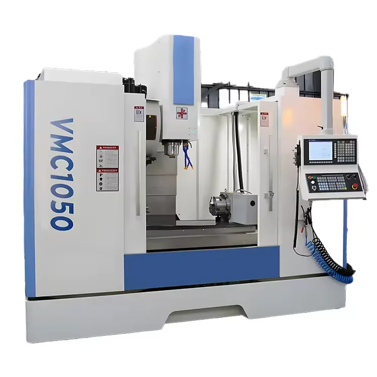 Высококачественный обрабатывающий центр VMC1050 CNC Вертикальный фрезерный трехосевой направляющий вертикальный станок