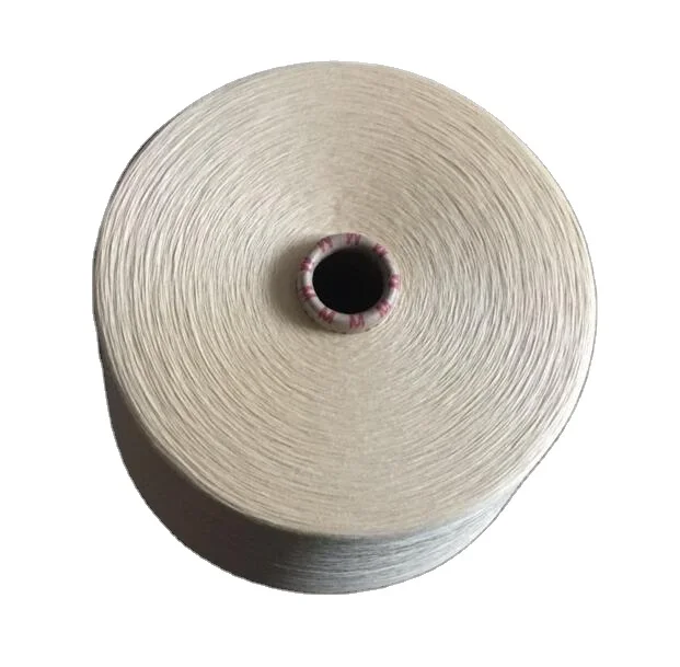 24S soy protein/combed cotton yarn raw color siro compact