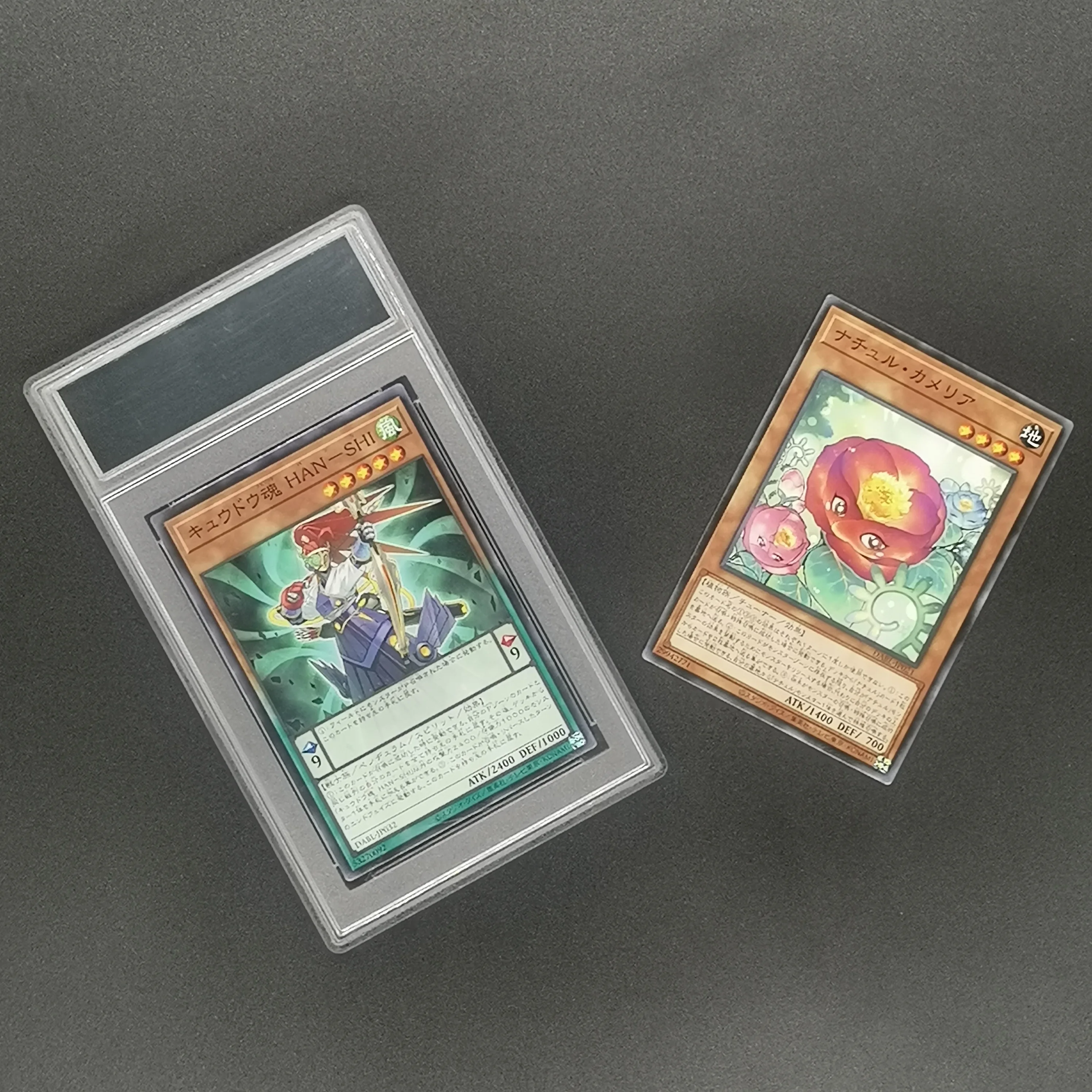 Ultrasonic type grading playing cards hard plastic cases plastic card slab 60*87