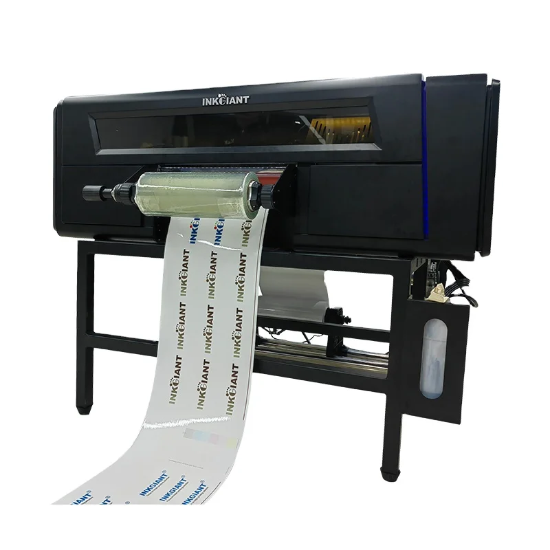 INKGIANT 40 см печать ширина УФ DTF принтер с 3 epson I1600 Печатающая головка для хрустальных этикеток или наклеек