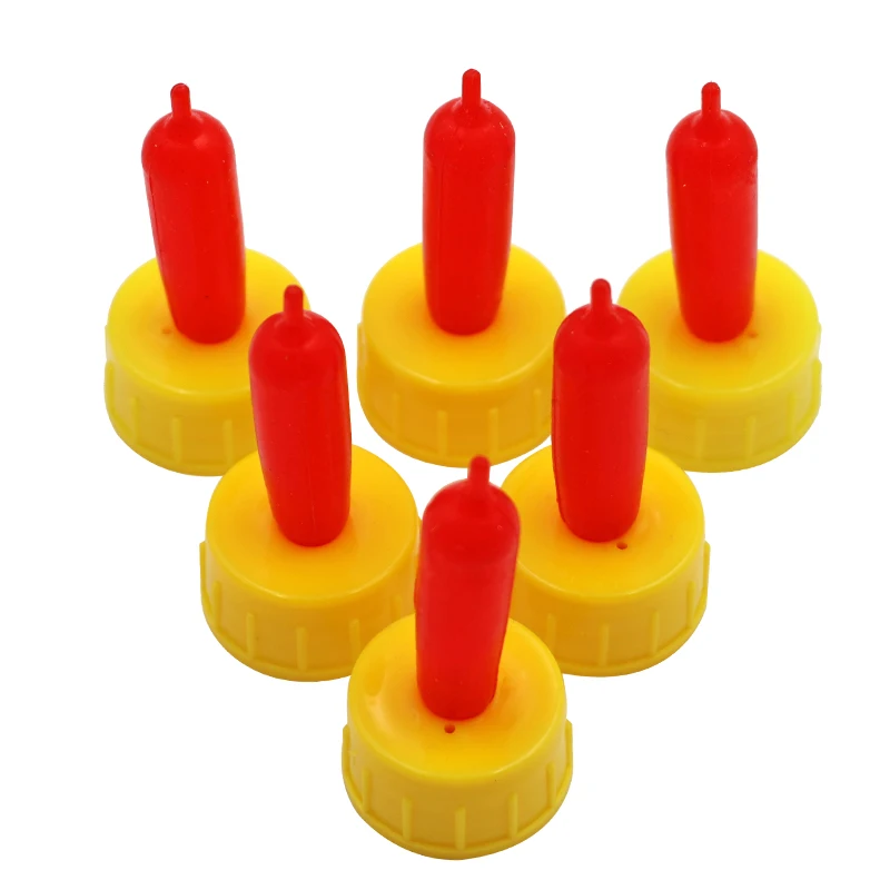 Animal Feeding Milk Bottle Rubber Nipple Pacifier Lamb Calf Sheep Silicone Nipple Teat For Feeding Bottle