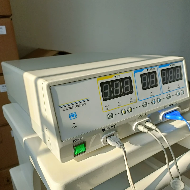 Medical Portable Surgical Mono & bipolar High frequency Electrotome Electrosurgical Unit for sale