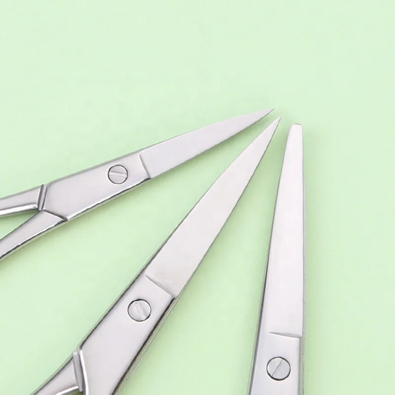 Best Price Manicure Scissors Kit Point Blunt Safe Tip Eyebrow Scissor Dressmaker Tailor Scissors Stainless Steel Grooming