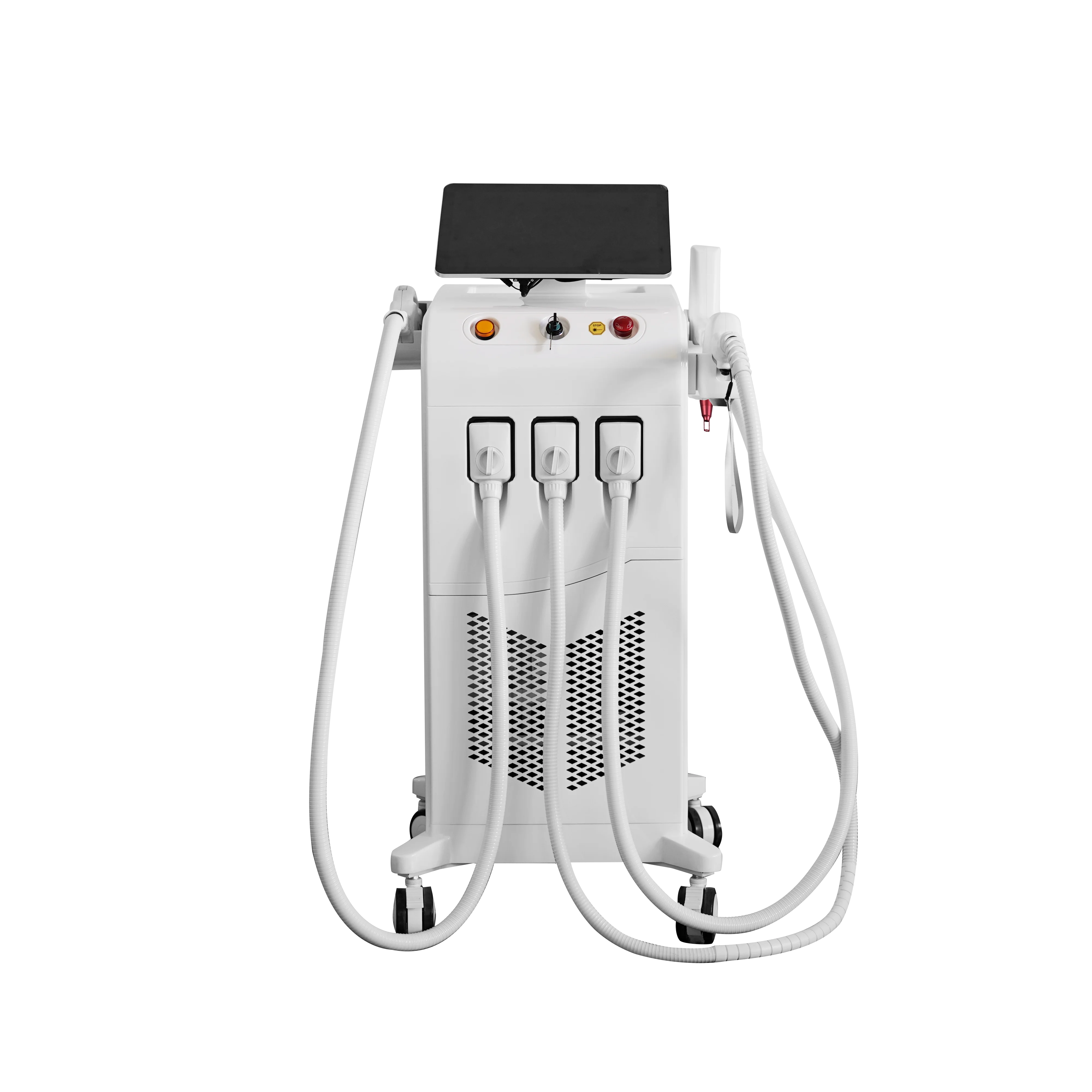 Newest 4 in 1 Elight Diode Laser Nd Yag Laser Rf Skin Care Laser Hair Tattoo Removal Multi-functional Machine