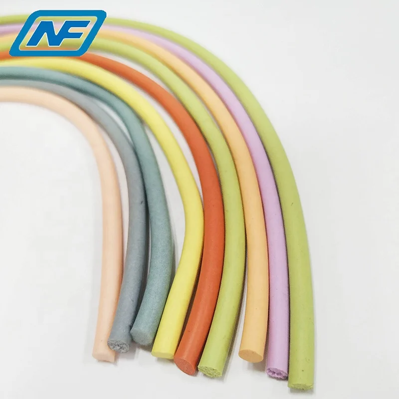 High Temperature Heat Resistant Insulation Silicone Rubber Sponge Foam Sealing Strip 1.5mm